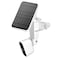 OkeMeeo Adjustable 2 in 1 Security Camera and Solar Panel Gutter Mount Compatible with WyzeReolinkArlo Solar Panel for Maximum Sunlight
