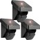 Uogw 3PACK Solar Panel Charging Mount Compatible with Blink Outdoor 4 4th GenBlink Outdoor 3rd Gen XT3XT2XT CameraWeatherproofInternal 3300mAh Rechargeable Battery Continuously for 365 Days