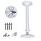 WiTi Extendable Pole Mount for Security Surveillance Cameras Ceiling Mount Bracket for Bullet CameraSolid Metal Max 60CM