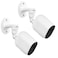 Didalo 2Pack Adjustable Wall Mount for Arlo Pro Arlo Pro 234 Arlo Ultra Essential Spotlight Camera No Drilling IndoorOutdoor Mount Attach Your Camera Everywhere Without ToolsCamera Not Included