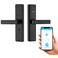GOODTAC Smart Lock Fingerprint Door Lock with Touch Screen Password Electronic Locks TT APP Remote Control Smart Door Lock