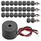 Manesi 26PCS Buzzer DC 312V Wired Connector Active Electronic Buzzer 85dB
