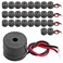 Manesi 26PCS Buzzer DC 312V Wired Connector Active Electronic Buzzer 85dB