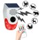 PILSAMAS Solar Motion Sensor Alarm with Custom Voice Upload 120dB Loud Noise Maker Strobe Lights Remote Control IP65 Waterproof for DeerBear Deterrent Chicken Coop Security Pool Safety Alerts