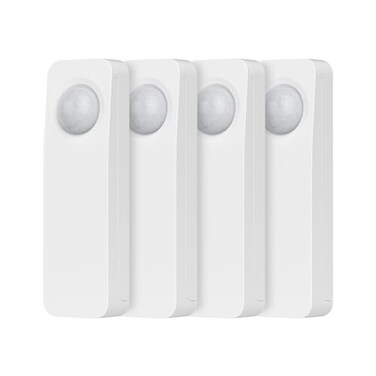 THIRDREALITY Zigbee Motion Sensor 4 Pack Zigbee Hub Required Pet Friendly Work with Home Assistant SmartThings Aeotec Homey Hubitat or Echo Devices with Builtin Zigbee hub
