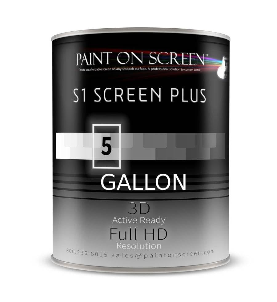 بينت أون سكرين Paint On Screen Paint On Screen Projector Screen Paint 1 GALLON