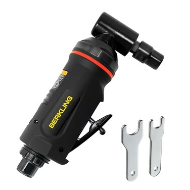Berkling Tools BT 6322 14 Right Angle Air Die Grinder ProfessionalGrade HeavyDuty Pneumatic Grinder with Variable Speed Control for Precision Grinding Polishing Sanding