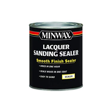 Minwax 154000000 Lacquer Sanding Sealer QuartClear