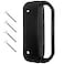 Jake Sales Universal Nylon GATE Handle Black Pull Works with Wood Metal or Vinyl Gates 1 Pack