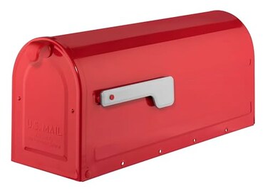 ARCHITECTURAL MAILBOXES 7600R MB1 Mailbox Medium Red
