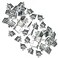 Bueyfolt Adjustable Steel Pilaster Shelf Support Clips 40 Pieces