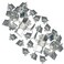 Bueyfolt Adjustable Steel Pilaster Shelf Support Clips 40 Pieces