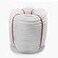Aoneky Nylon Rope White Pull Rope Cord 12 inch x 50 Ft