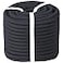 CRAYZA Double Braided Polyester Rope 12 in x 50 ft Strong Arborist Rigging Rope 48 Strands for Tree Work Climbing Camping Sailing Black