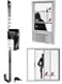 Smart Guard WinLock Window Security Bar for Child Safety Burglary Prevention Locks an Open Window with AC Fan Double Hung Protection Solid Steel Adjustable 321 Stops Up Down Inside Outside Year Around