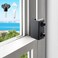 HYIEOU Sliding Window Locks 12 Sets Secure Window Lock with Key Window Locks for Up and Down Windows Horizontal Sliding Windows Adjustable Window Lock Sturdy and Durable Does Not Deform