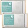 Home Intuition 2Pack Adjustable Horizontal Window Screen 1525 inches Wide 10 Inch High Bug and Mosquito Netting Replacement WindowScreen for Kitchen Windows RV Camper Dorm Ventilation