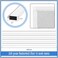Yaocom 4 Pack Window Screen Kit 34 x 516 Inch Aluminum Frame with Corners Spline Springs Pull Tabs Screen Mesh and Screen Rolling Tool 32 x 32