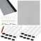 Yaocom 4 Pack Window Screen Kit 34 x 516 Inch Aluminum Frame with Corners Spline Springs Pull Tabs Screen Mesh and Screen Rolling Tool 32 x 32