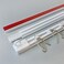 Ontrack Self Adhesive Curtain Track Ceiling Track Set No Drill No Damage Ceiling Mount Adhesive Curtain Rod Easy to install curtain rails 54FT645IN
