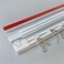 Ontrack Self Adhesive Curtain Track Ceiling Track Set No Drill No Damage Ceiling Mount Adhesive Curtain Rod Easy to install curtain rails 54FT645IN