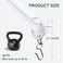 MaKefeile Ceiling Curtains Track System Flexible Bendable Curtain Tracks for Ceiling Mount Heavy Duty Aluminum Sliding Room Divider Track Rail with Hooks for Living Room RV Office White 9ft