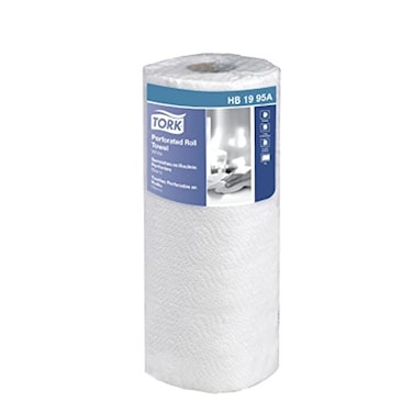 Tork HB1995A Perforated Jumbo 2Ply Roll Towel White