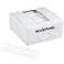 Bits N Things White Twist Ties Bulk Pack with Dispenser Box 4 Reusable Paper Coated Wire Ties by 2000 Count