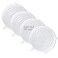 LELE LIFE 4 Pack Same Size Silicone Stretch Lids Thicker Reusable Sturdy Silicone Container Cover Expandable Food Storage Covers Dishwasher and Freezer Safe 984in25cm