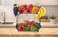 Simple Houseware 2Tier Countertop Oblate Fruit Basket Holder Bronze