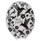 Karma Boho Spoon Rest Black and White Ceramic Spoon Rest Ceramic Spoon Rest for Countertop Hummingbird