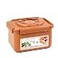 e-jen ejen Premium Kimchi Sauerkraut Container Probiotic Fermentation with Inner Vacuum Lid Earthenware Brown 13 gal 52L