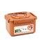 e-jen ejen Premium Kimchi Sauerkraut Container Probiotic Fermentation with Inner Vacuum Lid Earthenware Brown 13 gal 52L