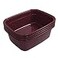 Ggbin 14 Quart Plastic Dish Pan Wine Red 4 Packs