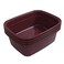 Ggbin 14 Quart Plastic Dish Pan Wine Red 4 Packs