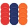 Pyrex 7200PC 2 Cup 4 Dark Blue 1113764 4 Orange 1113762 4 Red 1113763 Lid 12Pack