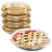 Tamnjvrr 5 Pcs Disposable Pie Carrier with Clear Lid Round Cake Cupcake Container for Pies Cake Slice Candy Pizza Salads Meal Prep 11 Inch