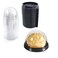 Lubsmuns Clear Plastic Mini Cupcake Container Mini Cupcake Boxes Mooncake Boxes Muffin Pod Clear Deep DomePlastic Disposable Stackable Cupcake Containers For Wedding Party Birthday Gifts Black 50pc