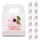 LOKQING 30 PCS Individual Cupcake Containers Single Cupcake Boxes with Handle and Inserts Clear Plastic Favor Boxes