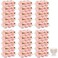 ChezMax Cupcake Containers Holder 6 Counts x 30 Sets Stackable Cupcake Boxes Carrier with 200 Pack Liners Plastic Disposable Clear Cupcake Storage Tray with Detachable Dome Lid for Mini Individual Cak