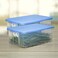 Tupperware Plastic Fruits And Vegetables Storer 16 Litre 2 Pieces Blue
