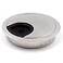 Jetland Desk Grommet for Wire Organizer Brushed Silver 238 Hole GBS60 2Pack