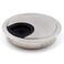 Jetland Desk Grommet for Wire Organizer Brushed Silver 238 Hole GBS60 2Pack