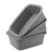 Ggbin Plastic Wash Basin 16 Quart Dish Tubs 3 Packs
