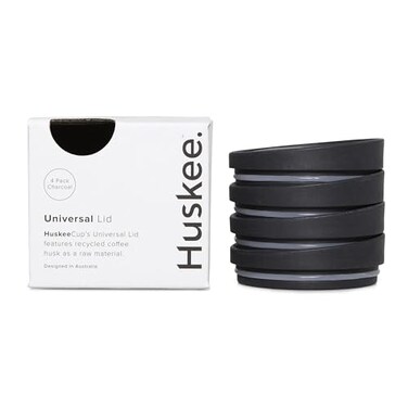 Huskee Cup Charcoal Universal Lids