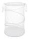 Whitmor 18 Collapsible Laundry Hamper White