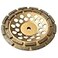 EDiamondTools 7 Diamond Grinding Wheels for Concrete or Masonry 24 Double Row Segments 3040 Grit Medium Bond 5811 Arbor