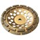 EDiamondTools 7 Diamond Grinding Wheels for Concrete or Masonry 24 Double Row Segments 3040 Grit Medium Bond 5811 Arbor