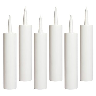 Red Devil 1010 300ML Empty Caulk Tube 10 oz Reusable Plastic Caulking Cartridge 6 Pack