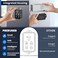 Preruner 600lbs Electromagnetic Door Lock Access Control Outswinging600lbs280kg Electric Door Magnetic Lock Kit System with 2 Remote ControlIntegrated Power Box